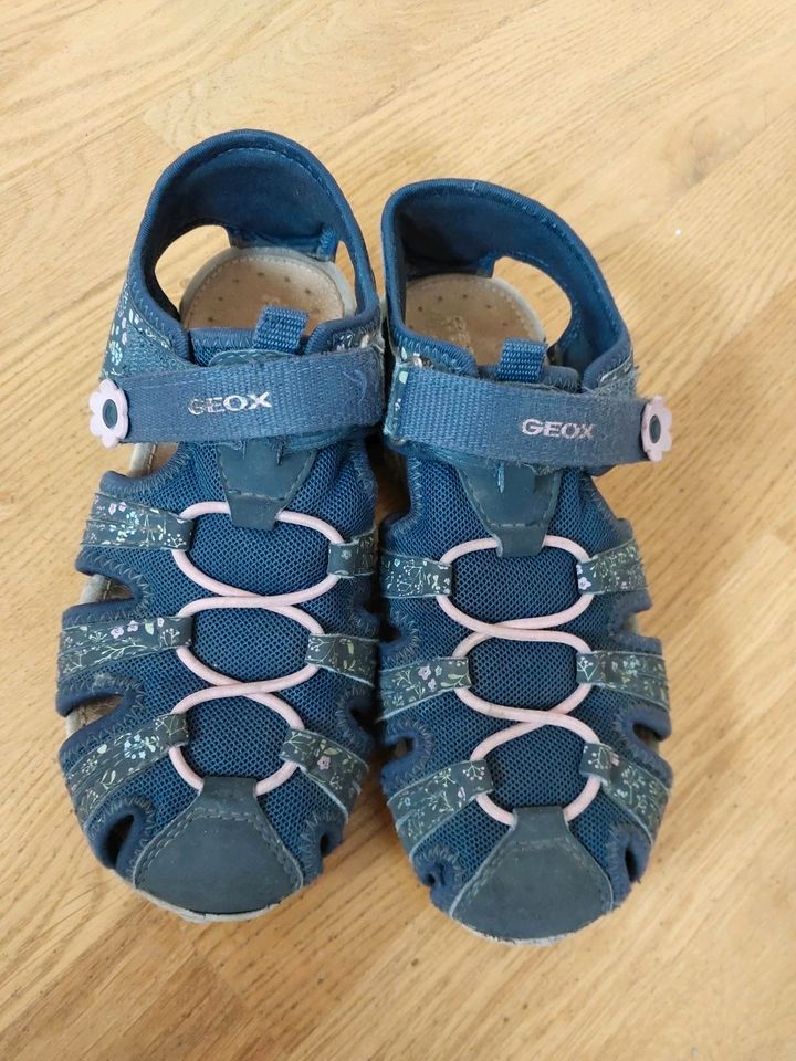 Sandalen Outdoor Geox Roxanne Gr 34 blau in Billerbeck