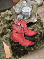 A.S.98 ❤️Airstep Stiefeletten 39 rot Nordrhein-Westfalen - Ahaus Vorschau