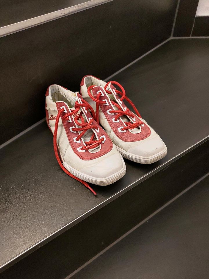 Diesel Sneaker, Größe 36, Farbe: weiß/rot in Mannheim