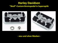 Harley-Davidson Skull Bremspedal in Chrome Essen - Essen-Kettwig Vorschau