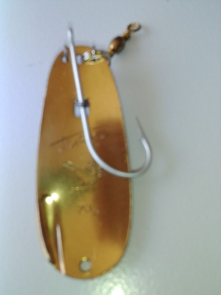 Neu! Blinker Spinner Krautblinker Colonel Balzer F:Gold G:20g in Kirchheim unter Teck