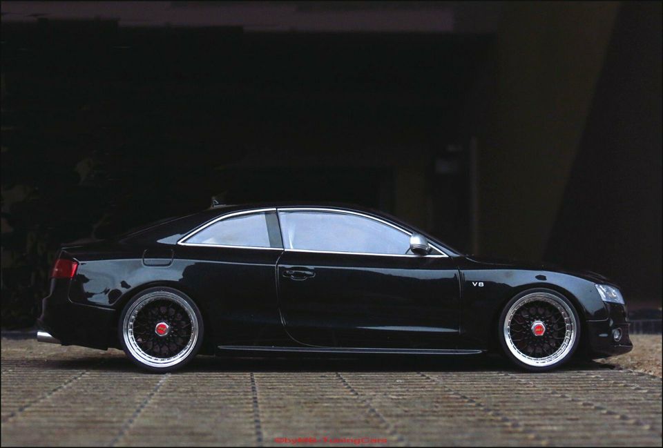 1:18 Audi S5 V8 Coupe schwarz mit 20´ BBS Echt-Alufelgen inkl.OVP in Weimar