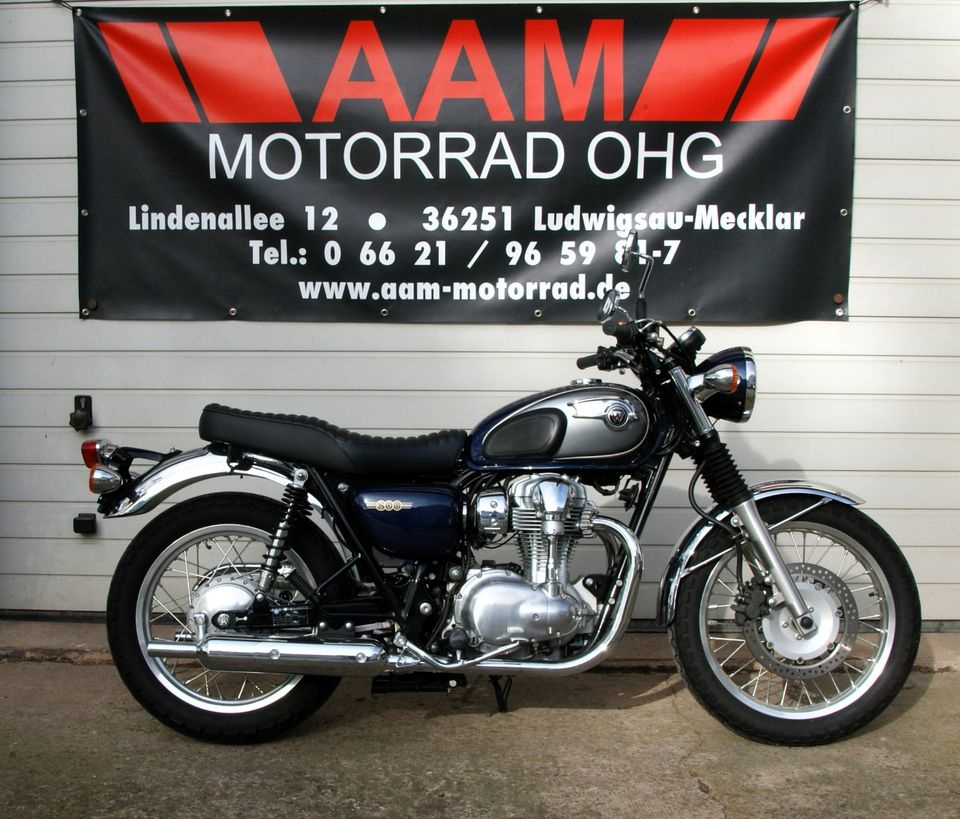 Kawasaki W800 ***Top-Zustand mit Garantie*** in Ludwigsau