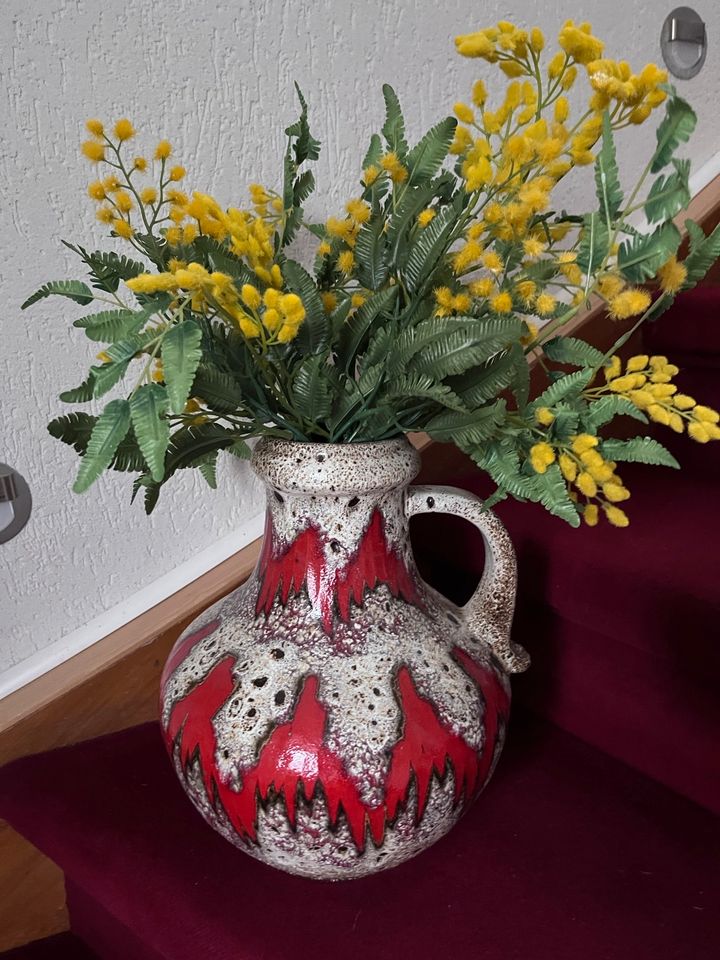 alte Vase Scheurich Vase Fat Lava Bodenvase 70er Jahre in Bremen