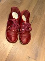 Clarks Schnürschuhe Gr. 7 rot Leder Elberfeld - Elberfeld-West Vorschau