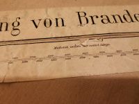 Antike Leinen Landkarte aus der Umgebung von Brandenburg Brandenburg - Nauen Vorschau