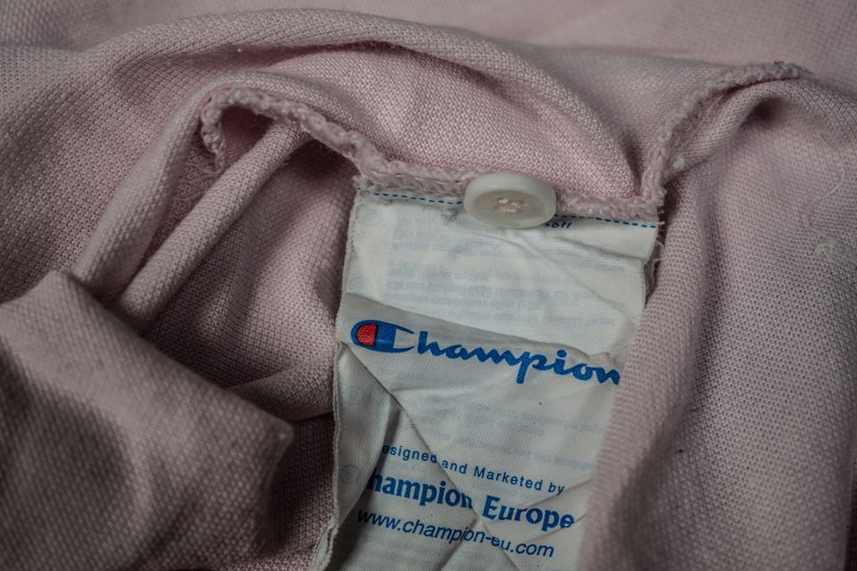 ⚡️ VINTAGE Champion Hemd pink M⚡️ in Velbert