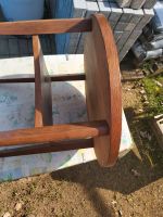Runder Tisch aus Holz mit 2 Ablageflächen ... 4 Stuhl Beine Sachsen - Pirna Vorschau