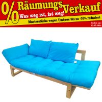 Schlafsofa Klappsofa Sofa Couch EDGE natur türkis Muster Dortmund - Menglinghausen Vorschau