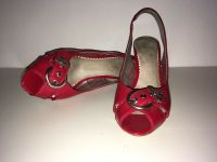 Peeptoes, High Heels in rot von s.Oliver Bayern - Marktheidenfeld Vorschau