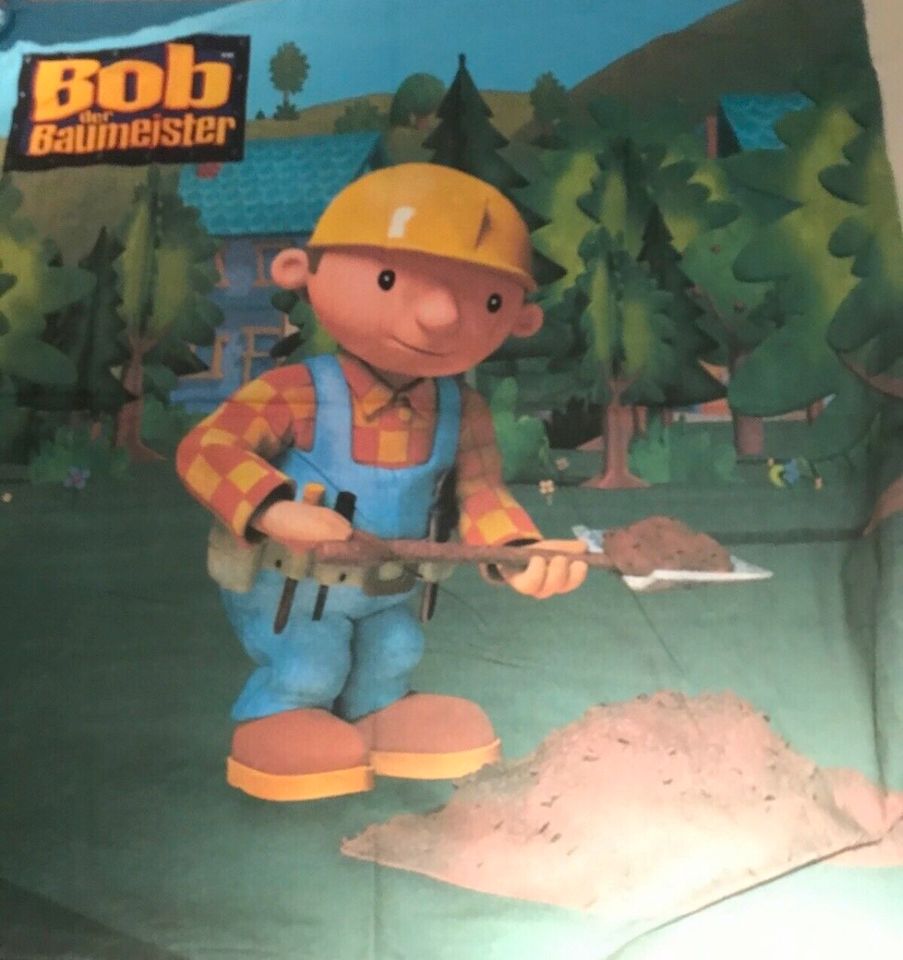 Bettwäsche Bob der Baumeister wNEU 8€ für beide in Oederan