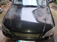 Astra G Motorhaube schwarz Klarlack Schäden Hessen - Erlensee Vorschau