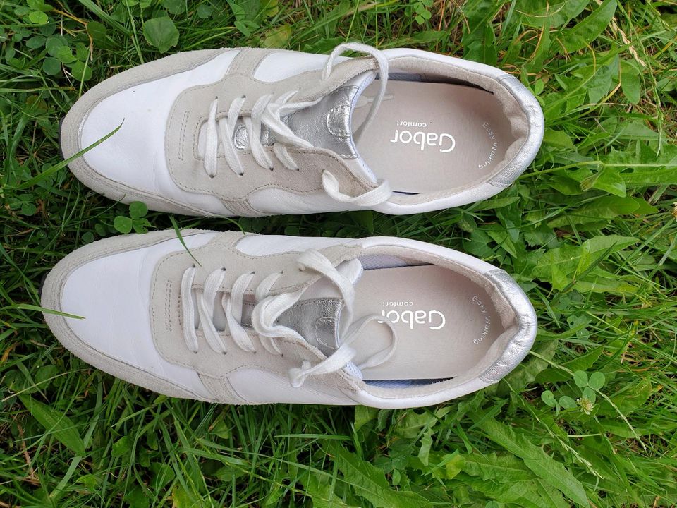 Gabor Comfort Sneaker Schnürschuhe Größe 7 (40 2/3) Weite G in Augsburg