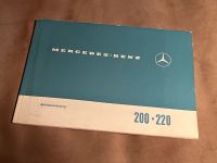 Original Betriebsanleitung Mercedes Benz 200 - 220 /8 W115 Wandsbek - Hamburg Bramfeld Vorschau