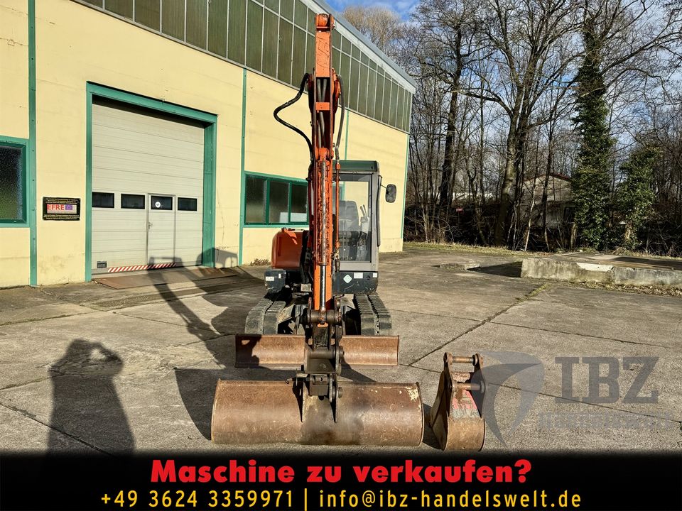 Hitachi ZX50 Kettenbagger Mobilbagger Minibagger 5t Bagger ZX 50 in Ohrdruf