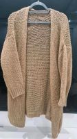 Strick Cardigan beige lang Einheitsgröße oversize Nordrhein-Westfalen - Moers Vorschau