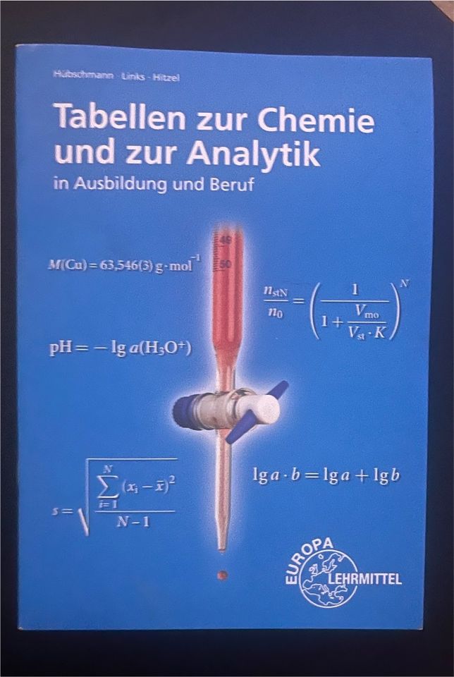 Tabellenbuch Chemie in Krefeld