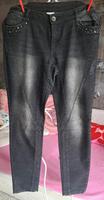 Damenjeans Schwarz 44 Comma Hessen - Steinbach Vorschau