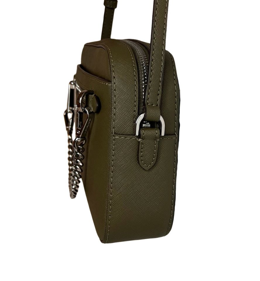 Michael Kors MK Tasche Umhängetasche Jet Set Grün Olive Khaki NEU in Reiskirchen