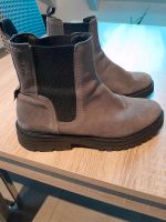 Marc O'Polo Stiefel Schuhe grau schwarz Chelsea Boots Größe 40 Baden-Württemberg - Pfinztal Vorschau