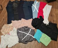 15Teile Kleiderpaket Größe 36/38: Jeans, Hosen, Blusen, Shirts Hessen - Glashütten Vorschau