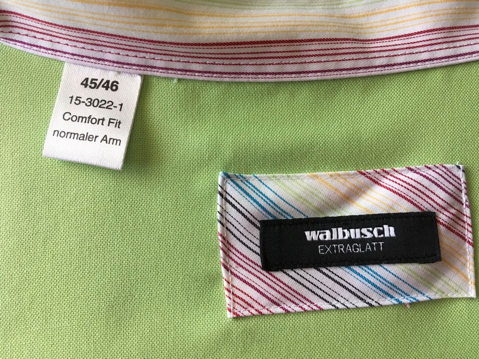 Walbusch Extraglatt comfort fit Hemd Gr. 45/46 2XL Top Zustand in Husum