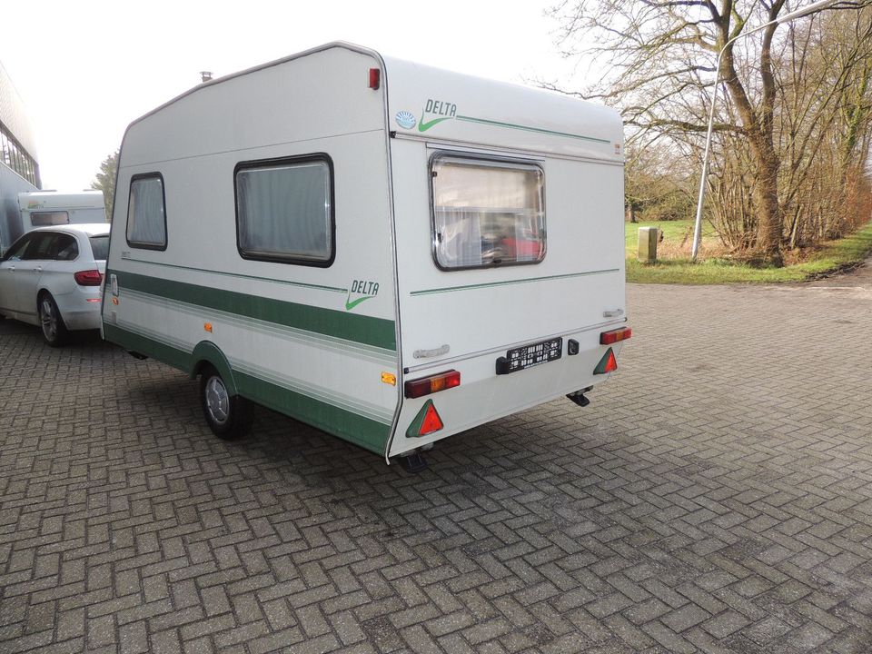 Delta 3900 TZ - Vorzelt - WC - Festbett - 1000 Kg in Bad Bentheim