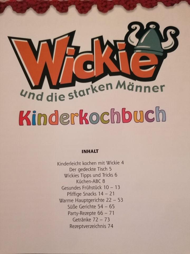 Kinder-Kochbuch Wicki neu, Rezepte für Kinder in Grevenbroich