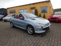 Peugeot 206 cc 1,6 i Tüv neu klima Leder Neuteile!!!!!! Bayern - Würzburg Vorschau