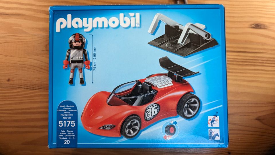 Playmobil 5175 Sports & Action Rennwagen Rückzugantrieb Rennauto in Troisdorf