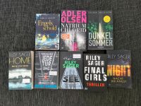 8× Krimi Thriller Riley Sager / Adler Olsen Buch Baden-Württemberg - Mannheim Vorschau