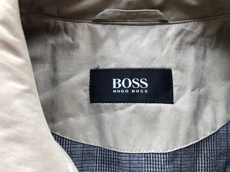 HUGO BOSS Mantel gefüttert - beige - XL in Zülpich