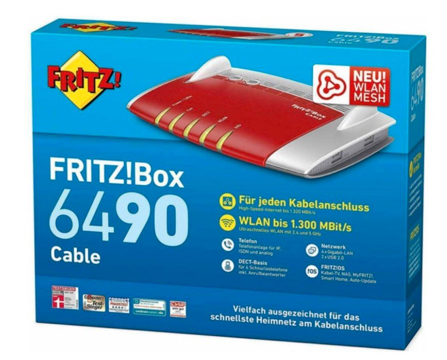 AVM FritzBox 6490 Cable für Vodafone in Bad Harzburg