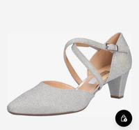 Gabor Pumps Silber Glitzer Nordfriesland - Horstedt bei Husum, Nordsee Vorschau