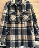 Fleece Hemd Jacke Bluse kariert Gr 36 Beige blau Nordrhein-Westfalen - Hagen Vorschau