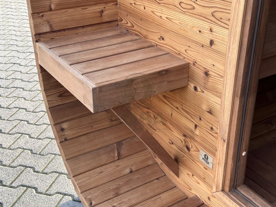 Thermoholz Quadro Sauna 3m | Garten Außensauna in Eichenzell