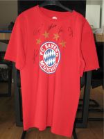 FC Bayern M. T-Shirt Größe 152, 6 original Unterschriften, 1xgetr Bayern - Kraiburg am Inn Vorschau
