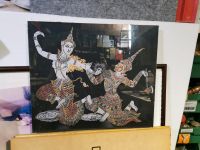 Vintage Gemälde von Lord Krishna und Lord Parshuram. Baden-Württemberg - Neresheim Vorschau