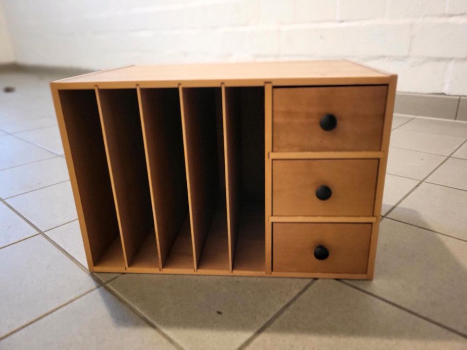 Ikea Schreibtischorganizer Papierablage mit Schubladen in Sarstedt