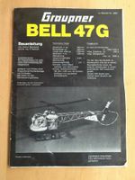 Graupner BELL 47G Bauanleitungen, Baustadienabbildungen PDF-Kopie Mecklenburg-Strelitz - Landkreis - Friedland Vorschau