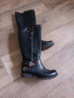 Stiefel rieker Gr. 38 schwarz Niedersachsen - Coppenbrügge Vorschau