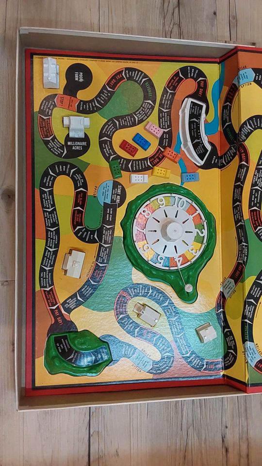 MB Spiele USA "The Game of Life" 1960 in Beckum