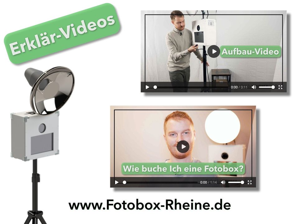 Fotobox günstig mieten in Rheine