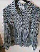 Sommerbluse Gr. 40 / L blau weiß Baden-Württemberg - Ostfildern Vorschau