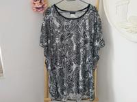 XXL 46 48 Mia Moda Tunika Bluse Shirt T-Shirt schwarz Paisley Sachsen-Anhalt - Genthin Vorschau