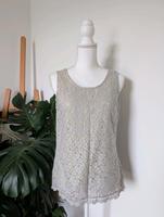 Street one Bluse Shirt Top grau grün Mint Spitze Gr. 40 Rheinland-Pfalz - Koblenz Vorschau