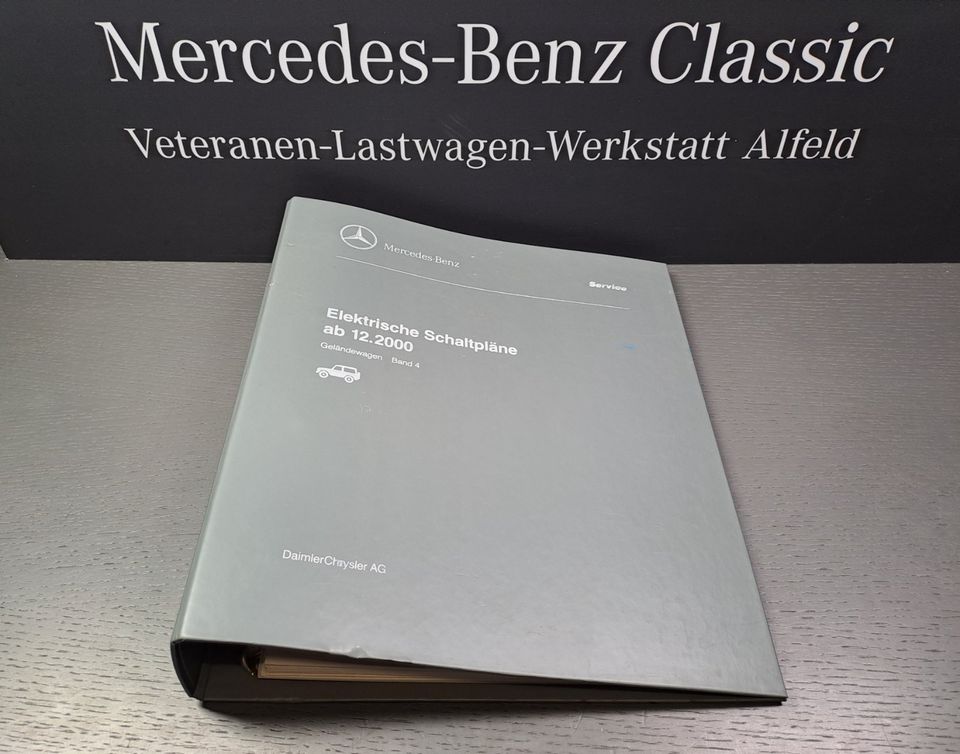 MB Elektrische Schaltpläne Typ 463 ab 12.2000 Geländewagen Band 3 in Alfeld (Leine)