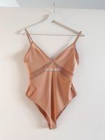 Zara beiges Mesh Body Top beige mit Netzeinsätzen NEU Gr  M Bayern - Würzburg Vorschau