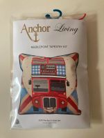 Gobelinstickpackung Kissen Red Bus on Union Jack Hamburg-Mitte - Hamburg St. Georg Vorschau