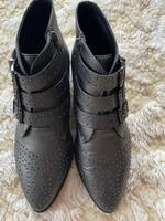 neue Leder-Stiefeletten v. Bronx, grau, Gr. 41 Nürnberg (Mittelfr) - Nordstadt Vorschau